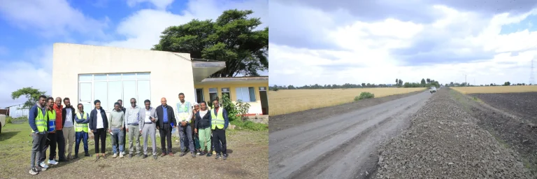 ERC Officials Inspect Robe-Gassera-Ginir Road Maintenance Project